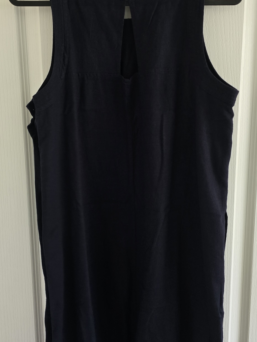 Cynthia Rowley navy Linen dress - Picture 5 of 6
